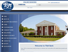 Tablet Screenshot of f-mwashington.com